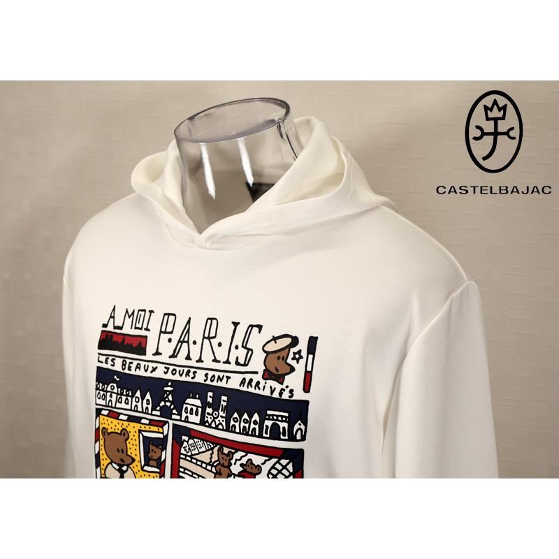 ★２０２６ 春夏 新作 カステルバジャック【*002*】カプセルコレクション・プルオーバー・パーカー＜Mサイズ・Lサイズ・LLサイズ＞-bf16・bf17・bf18 | CASTELBAJAC | 03