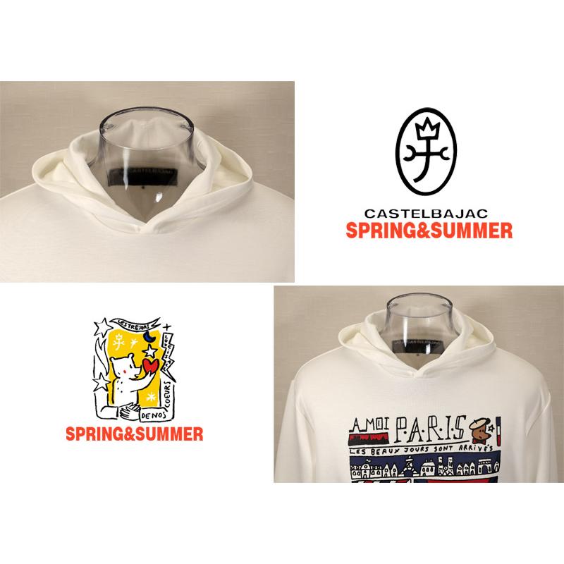 ★２０２６ 春夏 新作 カステルバジャック【*002*】カプセルコレクション・プルオーバー・パーカー＜Mサイズ・Lサイズ・LLサイズ＞-bf16・bf17・bf18 | CASTELBAJAC | 04