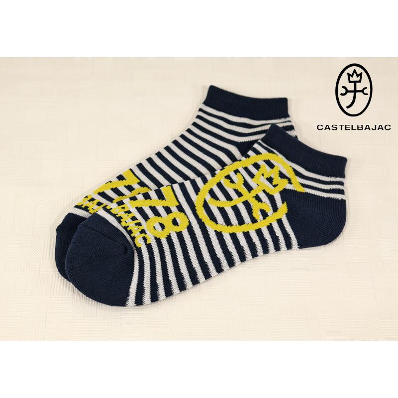 ★２０２６ 春夏 新作 【*26 SALE*】カステルバジャック・20%OFF【*002*】メンズ・スニカーソックス-bf214 | CASTELBAJAC