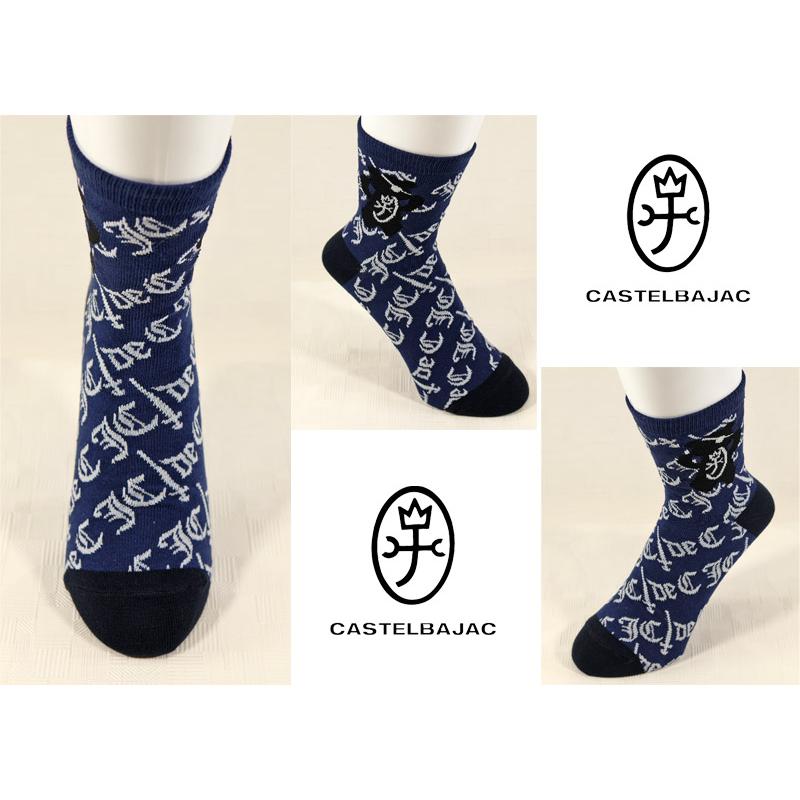 ★２０２６ 春夏 新作【*26 SALE*】 カステルバジャック・20%OFF【*002*】メンズ・スニカーソックス-bf228 | CASTELBAJAC | 01