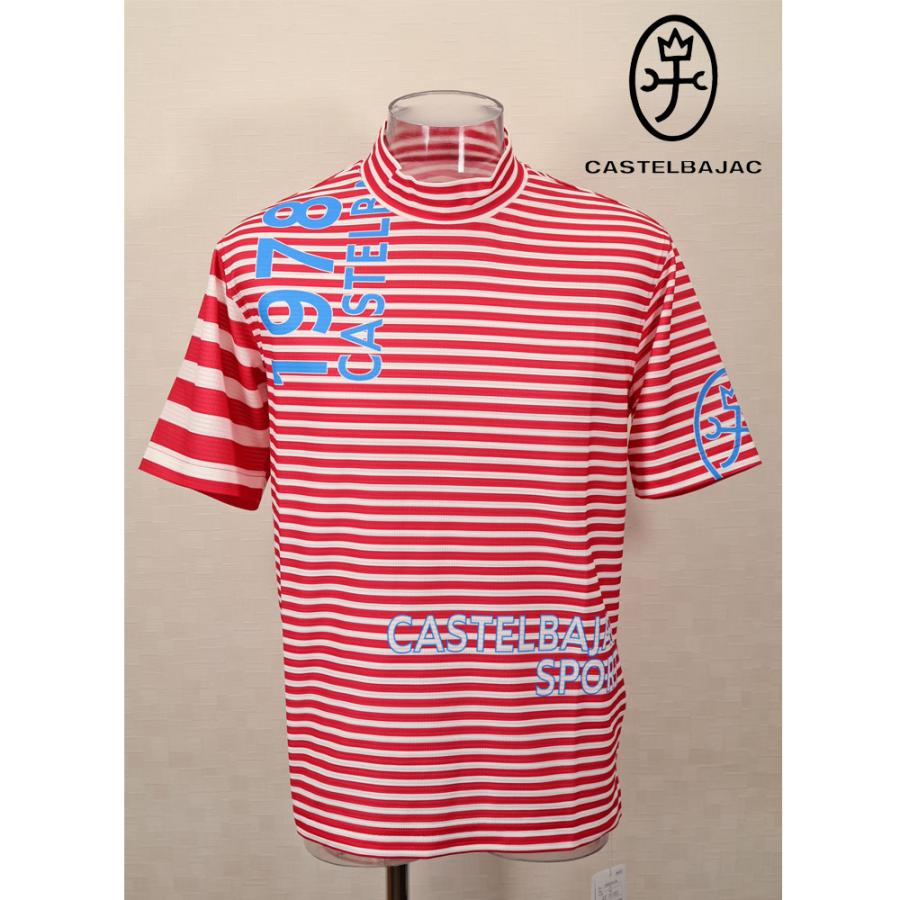 ★２０２６ 春夏 新作【*26 SALE*】 カステルバジャック・３０%OFF・【*002*】半袖・UVカット・ハイネックTシャツ＜M・L・LL＞-bf229・bf230・bf231 | CASTELBAJAC