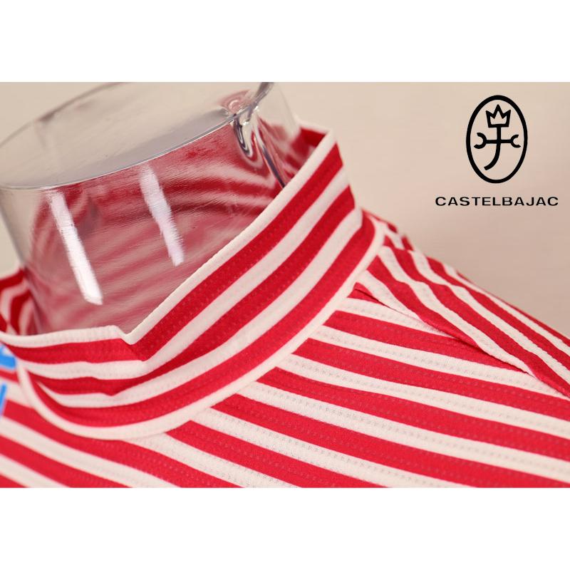 ★２０２６ 春夏 新作【*26 SALE*】 カステルバジャック・３０%OFF・【*002*】半袖・UVカット・ハイネックTシャツ＜M・L・LL＞-bf229・bf230・bf231 | CASTELBAJAC | 04