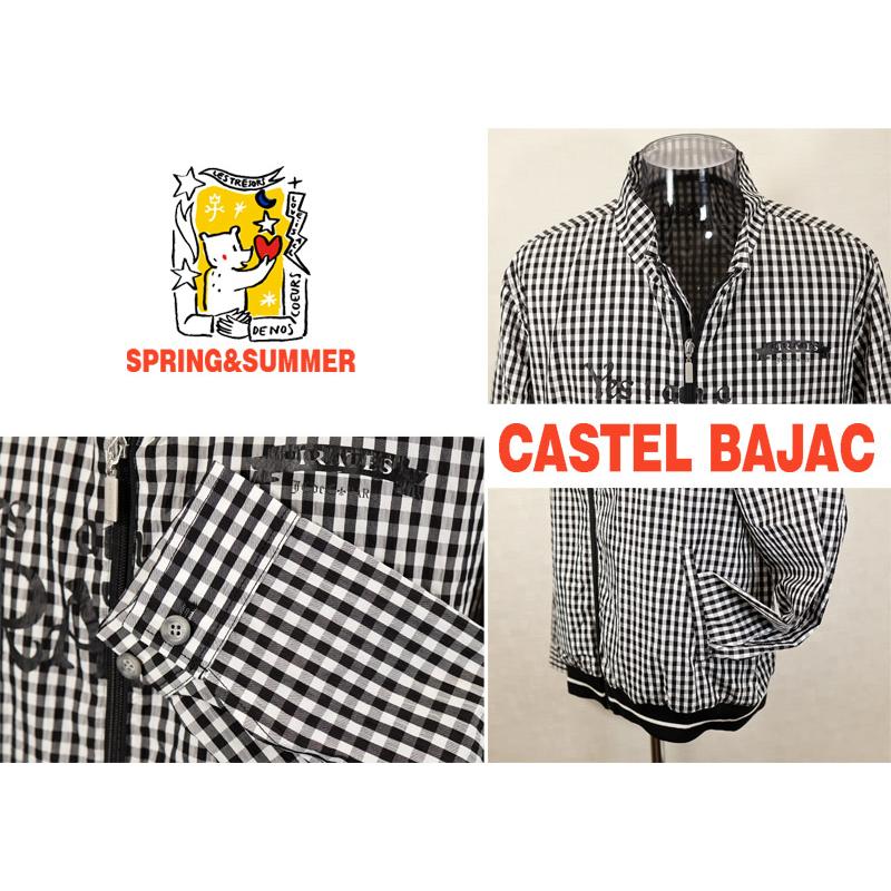★２０２６ 春夏 新作 カステルバジャック【*002*】綿ポリサッサー地・ギンガムチェックブルゾン＜Mサイズ・Lサイズ・LLサイズ＞-bf22・bf23・bf24 | CASTELBAJAC | 04