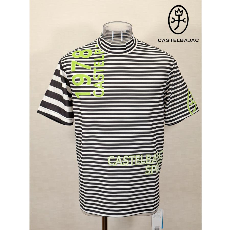 ★２０２６ 春夏 新作 【*26 SALE*】カステルバジャック・３０%OFF・【*002*】半袖・UVカット・ハイネックTシャツ・＜M・L・LL＞-bf232・bf233・bf234 | CASTELBAJAC