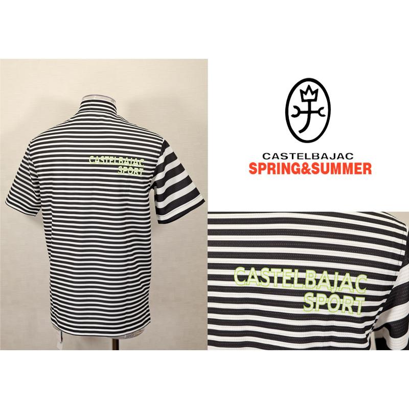 ★２０２６ 春夏 新作 【*26 SALE*】カステルバジャック・３０%OFF・【*002*】半袖・UVカット・ハイネックTシャツ・＜M・L・LL＞-bf232・bf233・bf234 | CASTELBAJAC | 01