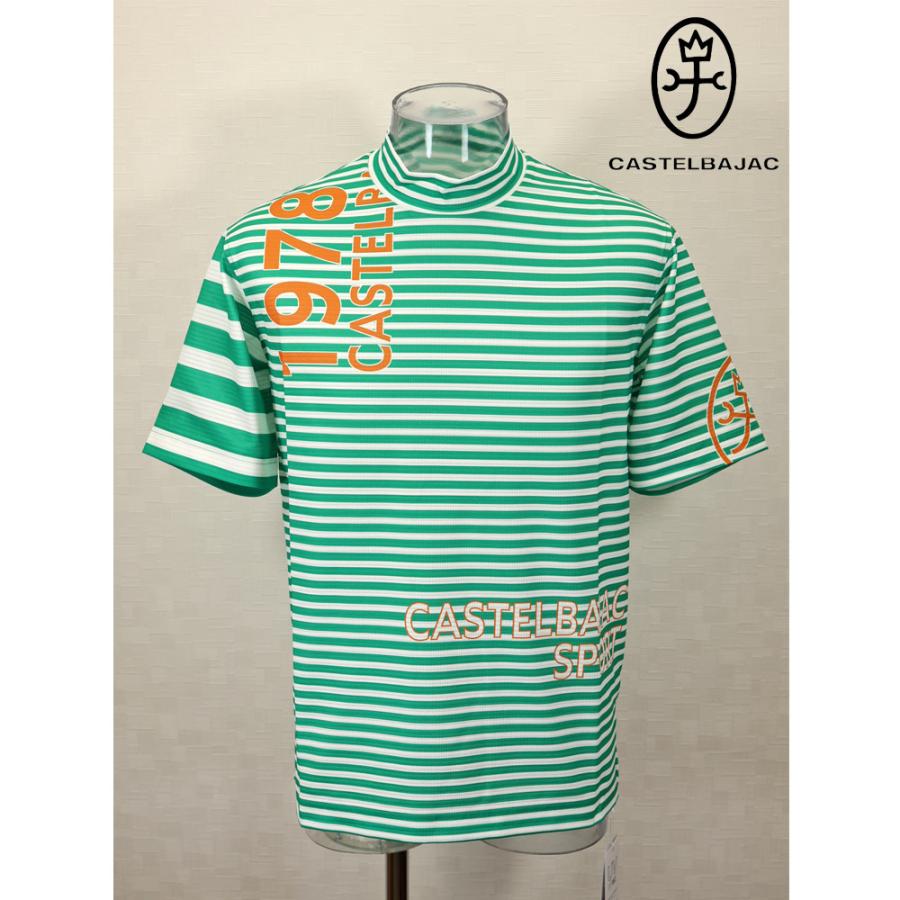 ★２０２６ 春夏 新作 【*26 SALE*】カステルバジャック・３０%OFF・【*002*】半袖・UVカット・ハイネックTシャツ＜M・L・LL＞-bf235・bf236・bf237 | CASTELBAJAC