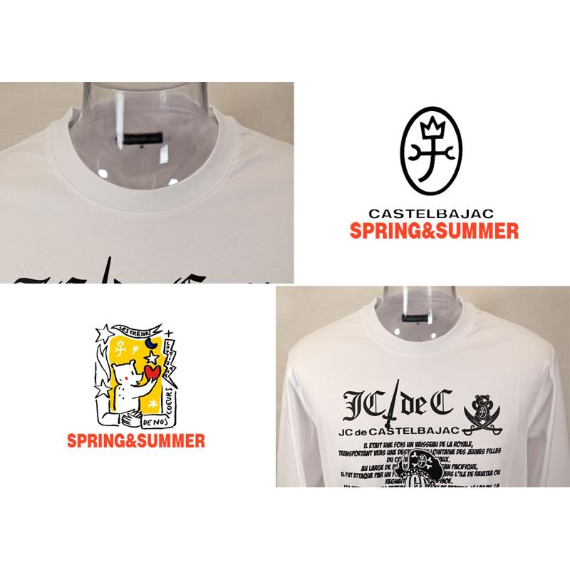★２０２６ 春夏 新作 カステルバジャック【*002*】長袖・ロンTシャツ＜Mサイズ・Lサイズ・LLサイズ＞-bf28・bf29・bf30 | CASTELBAJAC | 03