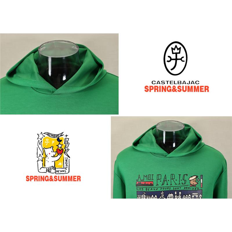 ★２０２６ 春夏 新作 カステルバジャック【*002*】カプセルコレクション・プルオーバー・パーカー＜Mサイズ・Lサイズ・LLサイズ＞-bf7・bf8・bf9 | CASTELBAJAC | 04