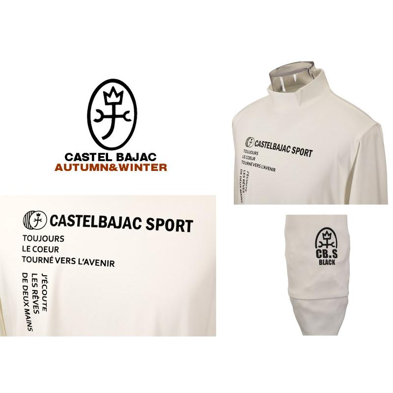★２０２６ 秋冬 ・新作 カステルバジャック【*002*】スムース・ハイネックＴシャツ＜Mサイズ・Lサイズ・LLサイズ＞-bg22・bg23・bg24 | CASTELBAJAC | 02