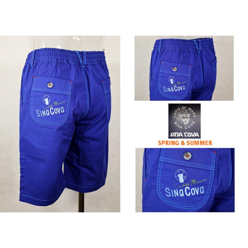 ★シナコバ【*001*】【25周年*001*】＜40%OFF＞春夏ショートパンツ＜M・L＞ロイヤルブルー-ea452 | SINA COVA | 02