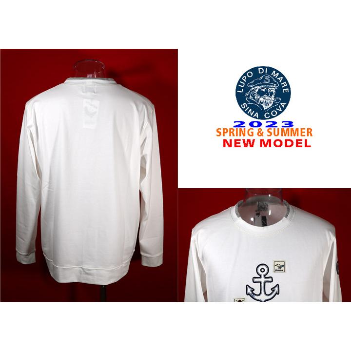 ★シナコバ【*001*】【25周年*001*】＜40％OFF＞春夏　長袖Tシャツ＜Lサイズ＞オフホワイト-ea49 | SINA COVA | 02