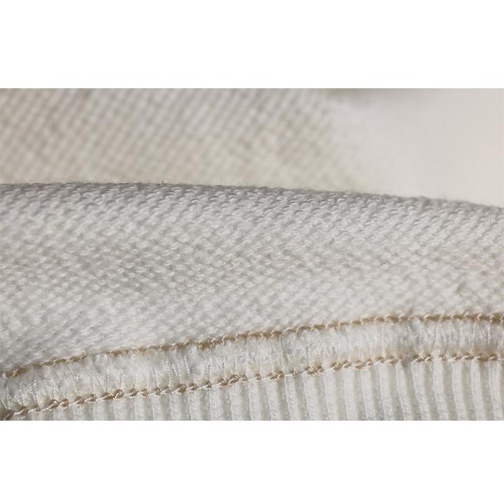 ★シナコバ【*001*】【25周年*001*】＜40％OFF＞春夏ジップトレーナー＜Lサイズ・LLサイズ＞オフホワイト-ea83 | SINA COVA | 07