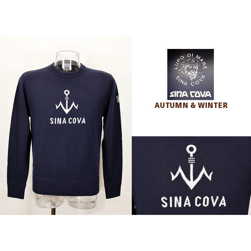 ★シナコバ【*001*】【ebee】＜４０％OFF＞秋冬・クルーネックセーター＜Mサイズ・Lサイズ・LLサイズ＞eb219 | SINA COVA | 01