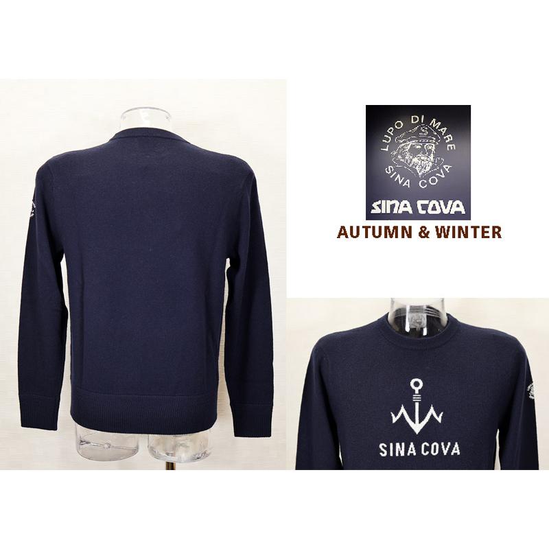 ★シナコバ【*001*】【ebee】＜４０％OFF＞秋冬・クルーネックセーター＜Mサイズ・Lサイズ・LLサイズ＞eb219 | SINA COVA | 02