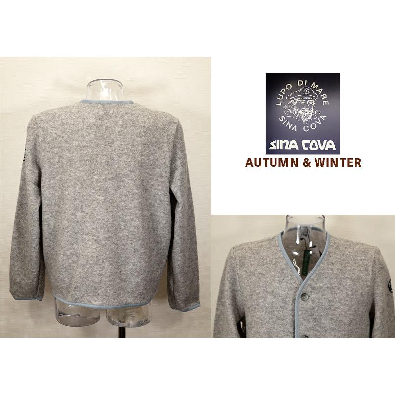 ★シナコバ【*001*】【ebee】＜40％OFF＞秋冬・Vネックカーディガン＜Mサイズ・Lサイズ＞eb228 | SINA COVA | 02