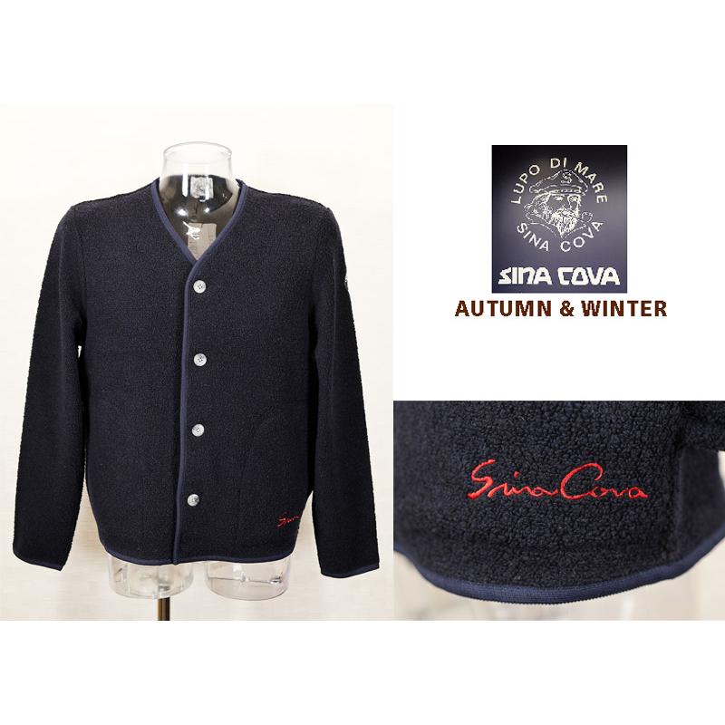 ★シナコバ【*001*】＜４０％OFF＞秋冬Vネックカーディガン＜Mサイズ・Lサイズ＞eb230 | SINA COVA | 01