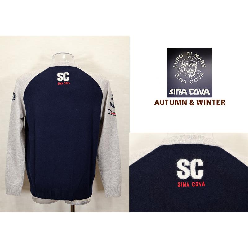 ★シナコバ【*001*】＜３０%OFF＞秋冬クルーネックセーター【カシミヤ100％】 ＜Mサイズ・Lサイズ＞-eb240 | SINA COVA | 02