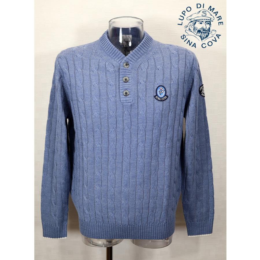 ★シナコバ【*001*】30％OFF・秋冬・ヘンリーネックセーター＜Mサイズ・Lサイズ・LLサイズ＞-eb243 | SINA COVA