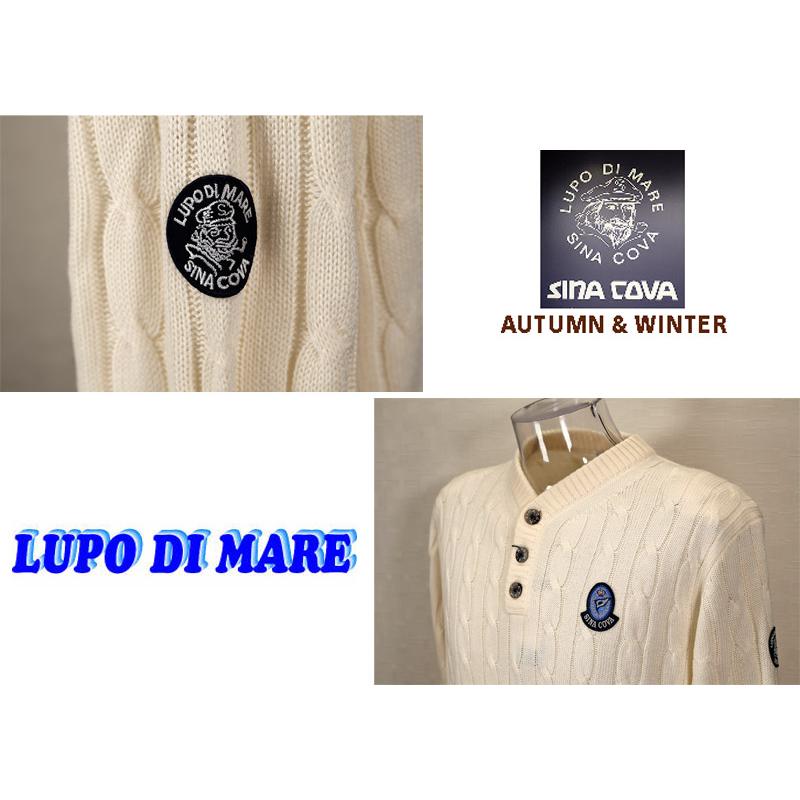 ★シナコバ【*001*】＜４０％OFF＞秋冬ヘンリーネックセーター＜Lサイズ＞-eb248 | SINA COVA | 03