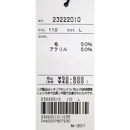 ★シナコバ【*001*】＜４０％OFF＞秋冬ヘンリーネックセーター＜Lサイズ＞-eb248 | SINA COVA | 06