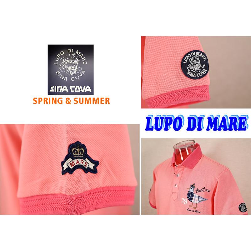 【超人気◎】SINA COVA　ポロシャツ　　刺繍　日本製　新品タグ付き◎ 半袖ポロシャツ 25110550