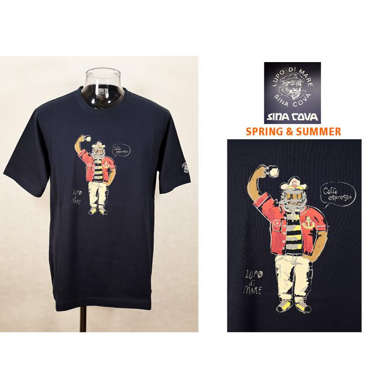 ★２０２４ 春夏 新作 シナコバ【*001*】半袖Tシャツ＜キングサイズ＞濃紺-ec144｜guestone｜02