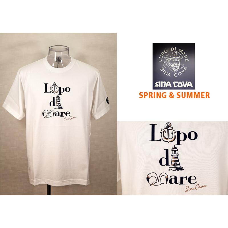 ★２０２４ 春夏 新作 シナコバ【*001*】半袖Tシャツ＜Lサイズ・LLサイズ＞ホワイト-ec155｜guestone｜02