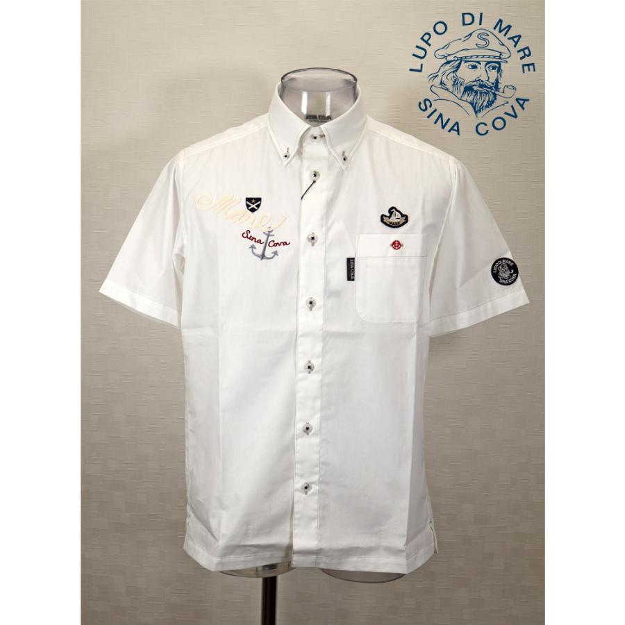 ★シナコバ【*001*】2024・春・夏＜３０%OFF＞半袖ボタンダウンシャツ ＜Mサイズ・Lサイズ・LLサイズ＞-ec335・ec336・ec337 | SINA COVA