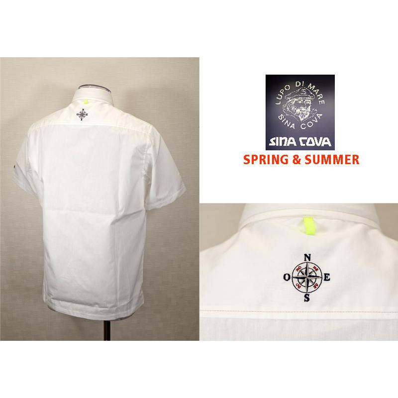 ★シナコバ【*001*】2024・春・夏＜３０%OFF＞半袖ボタンダウンシャツ ＜Mサイズ・Lサイズ・LLサイズ＞-ec335・ec336・ec337 | SINA COVA | 01