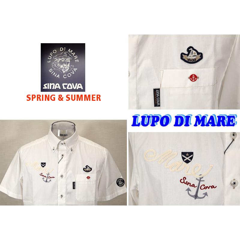 ★シナコバ【*001*】2024・春・夏＜３０%OFF＞半袖ボタンダウンシャツ ＜Mサイズ・Lサイズ・LLサイズ＞-ec335・ec336・ec337 | SINA COVA | 02