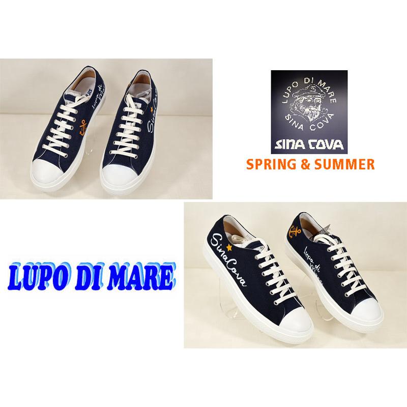 ★２０２４ 春夏 新作 ・２０％OFF・シナコバ【*001*】キャンパススニーカー＜２５ｃｍ・２６ｃｍ・２７ｃｍ＞ネイビー-ec88 | SINA COVA | 01