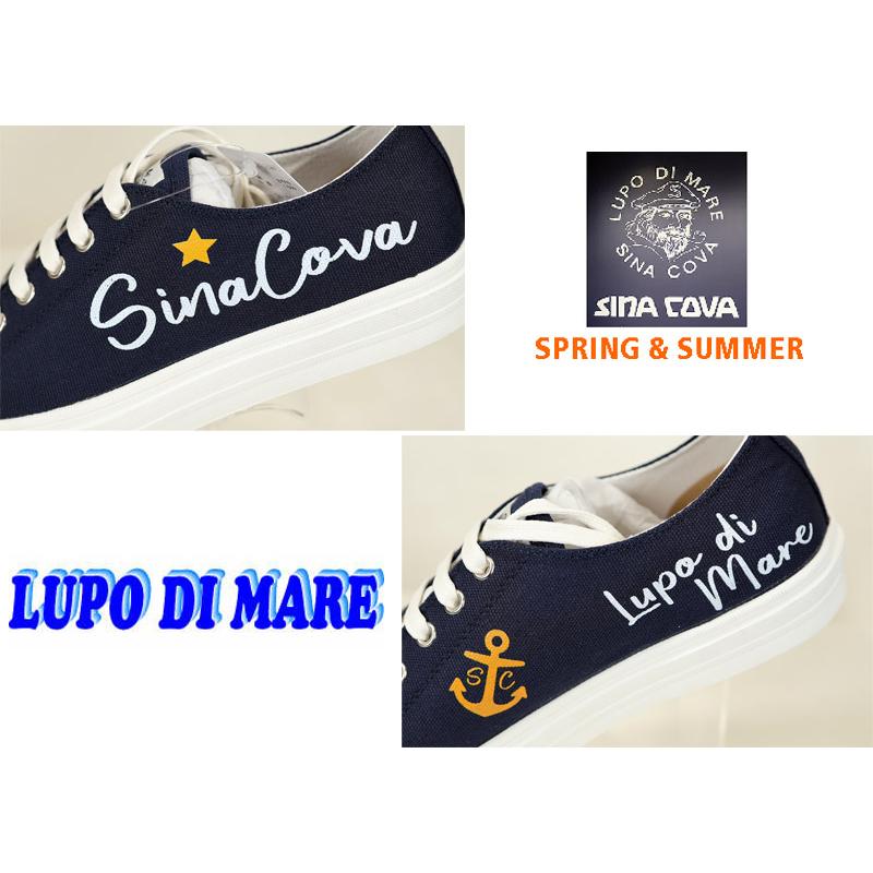 ★２０２４ 春夏 新作 ・２０％OFF・シナコバ【*001*】キャンパススニーカー＜２５ｃｍ・２６ｃｍ・２７ｃｍ＞ネイビー-ec88 | SINA COVA | 02