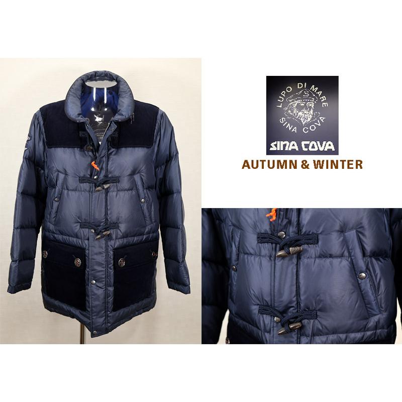 ★２０２４ 秋冬 ・ シナコバ【*001*】【ebee】４0％OFF・クルージングハーフダウンコート＜Mサイズ・Lサイズ・LLサイズ＞-ee0134 | SINA COVA | 01