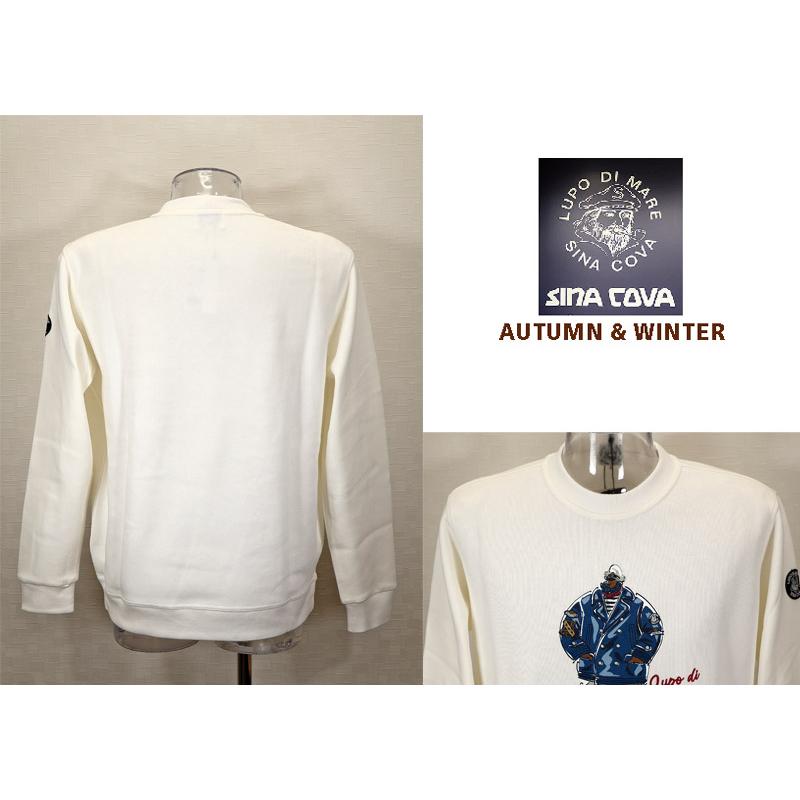 ★２０２４ 秋冬 ・ シナコバ【*001*】【ebee】４0％OFF・クルーネックトレーナー＜Mサイズ・Lサイズ・LLサイズ＞-ee028 | SINA COVA | 02