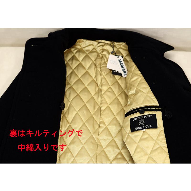 ２０２４ 秋冬 ・ シナコバ【*001*】【ebee】３０%OFF・Ｐコート（メルトン地） ＜Lサイズ・LLサイズ＞-ee133の画像