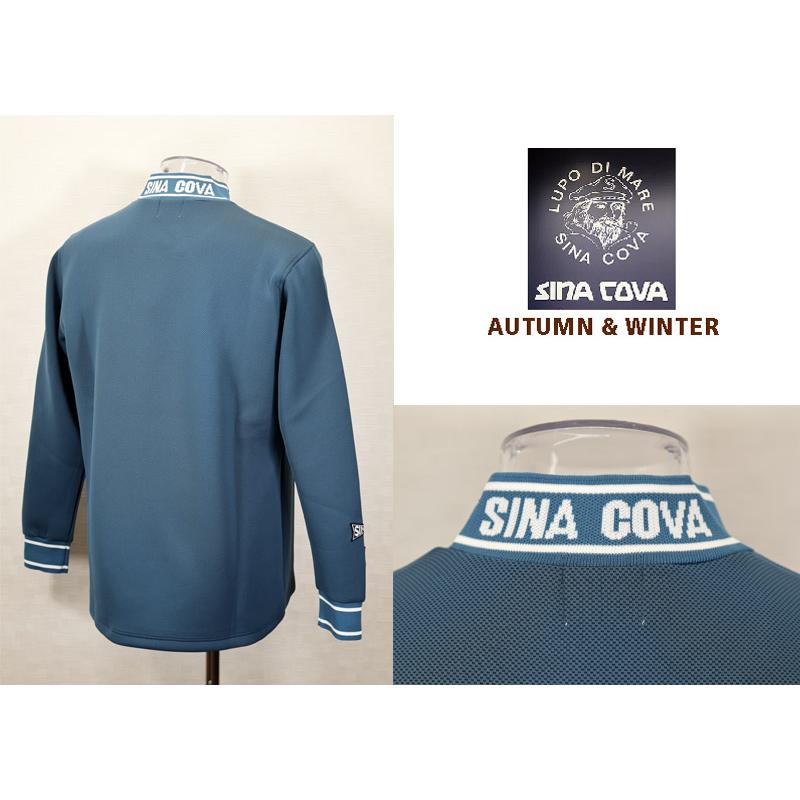 ★２０２４ 秋冬・シナコバ【*001*】【ebee】３０%OFF・モックネックトレーナー＜Mサイズ・Lサイズ・LLサイズ＞-ee212 | SINA COVA | 01