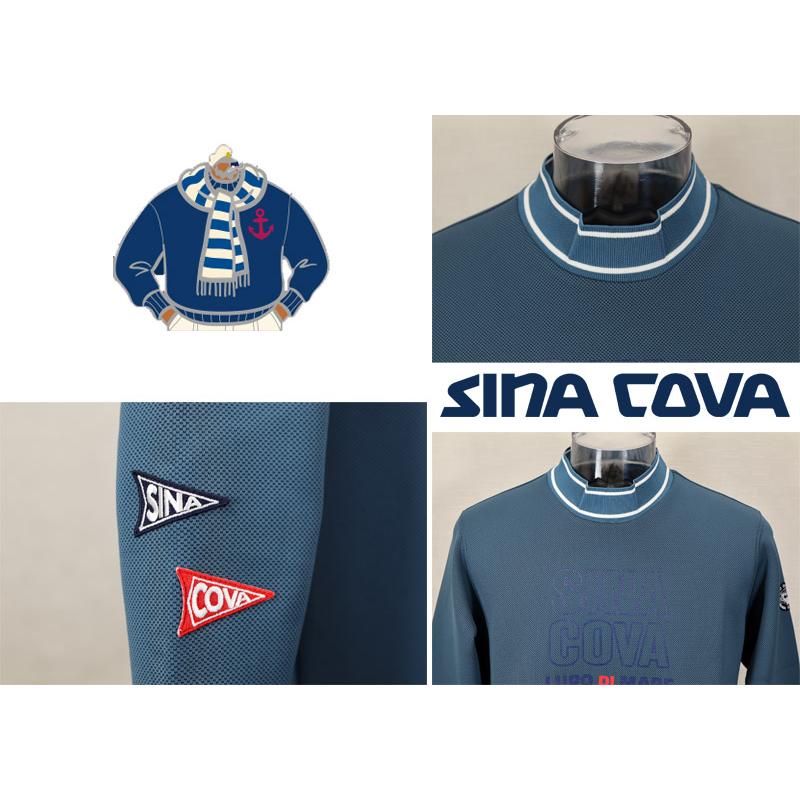 ★２０２４ 秋冬・シナコバ【*001*】【ebee】３０%OFF・モックネックトレーナー＜Mサイズ・Lサイズ・LLサイズ＞-ee212 | SINA COVA | 03