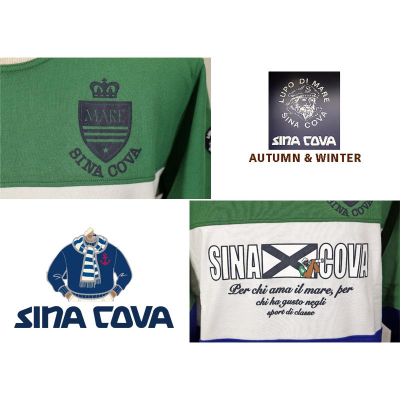 ★２０２４ 秋冬・シナコバ【*001*】【ebee】３０%OFF・クルーネックトレーナー ＜Mサイズ・Lサイズ・LLサイズ＞-ee215 | SINA COVA | 02