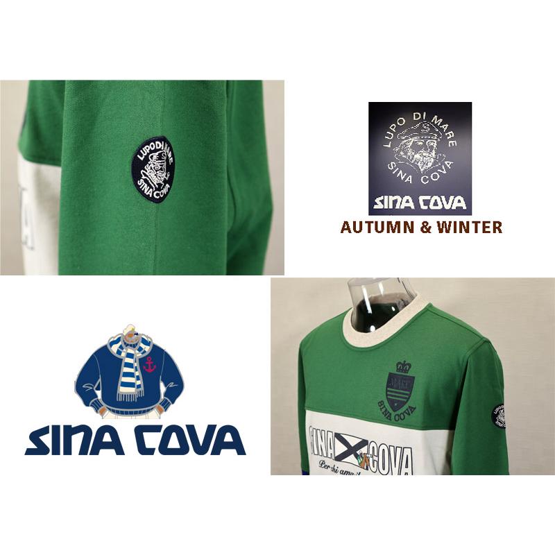 ★２０２４ 秋冬・シナコバ【*001*】【ebee】３０%OFF・クルーネックトレーナー ＜Mサイズ・Lサイズ・LLサイズ＞-ee215 | SINA COVA | 03