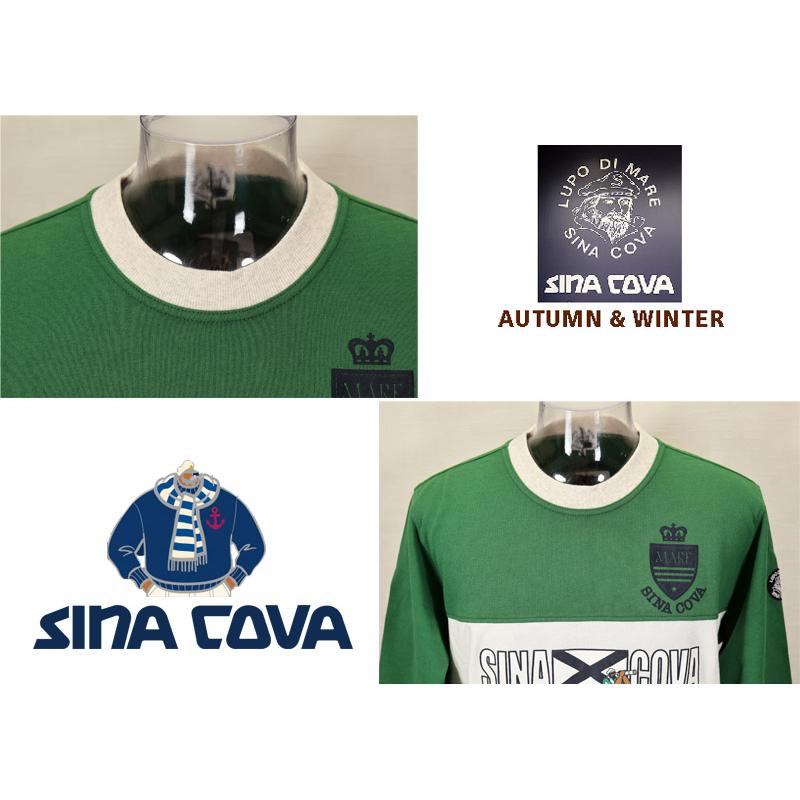 ★２０２４ 秋冬・シナコバ【*001*】【ebee】３０%OFF・クルーネックトレーナー ＜Mサイズ・Lサイズ・LLサイズ＞-ee215 | SINA COVA | 04