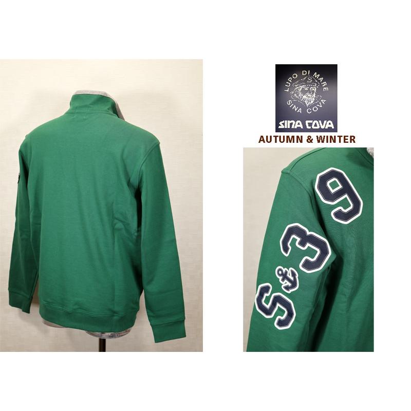 ★２０２４ 秋冬・シナコバ【*001*】【ebee】３０%OFF・ハーフジッププルオーバー ＜Mサイズ・Lサイズ・LLサイズ＞-ee218 | SINA COVA | 01