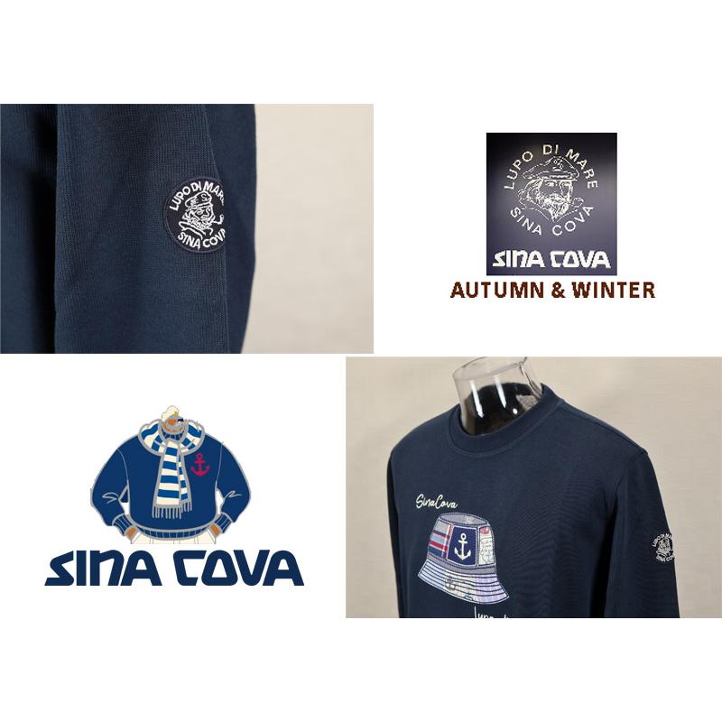 ★シナコバ 秋冬・【*001*】【ebee】３０%OFF・クルーネックトレーナー＜Mサイズ・Lサイズ・LLサイズ＞-ee257 | SINA COVA | 02