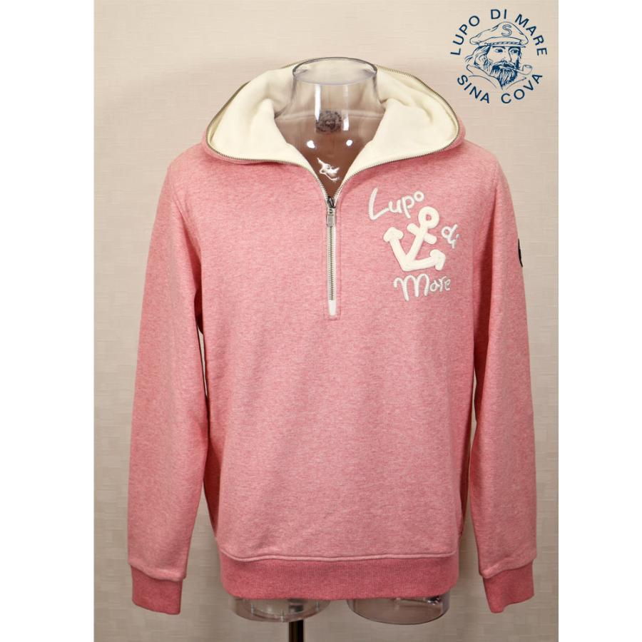 ★２０２４ 秋冬・シナコバ【*001*】【ebee】４0％OFF・ハーフＺＩＰパーカー＜Mサイズ・Lサイズ・LLサイズ＞ee263 | SINA COVA