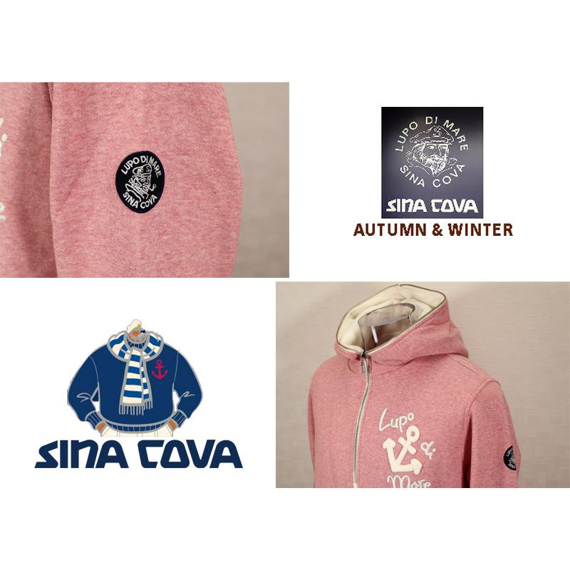 ★２０２４ 秋冬・シナコバ【*001*】【ebee】４0％OFF・ハーフＺＩＰパーカー＜Mサイズ・Lサイズ・LLサイズ＞ee263 | SINA COVA | 02