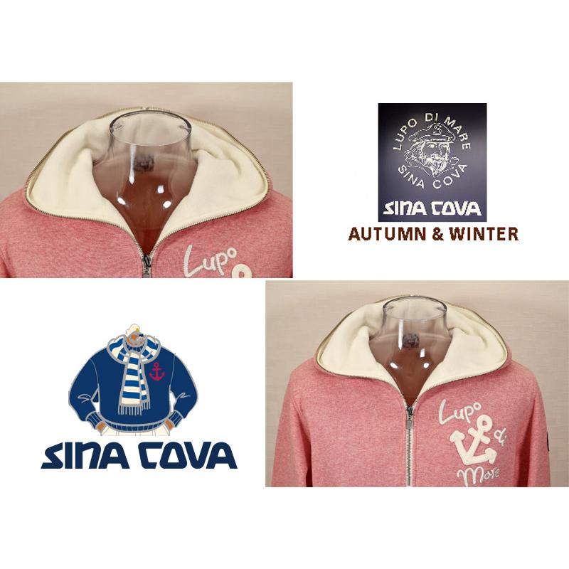 ★２０２４ 秋冬・シナコバ【*001*】【ebee】４0％OFF・ハーフＺＩＰパーカー＜Mサイズ・Lサイズ・LLサイズ＞ee263 | SINA COVA | 03