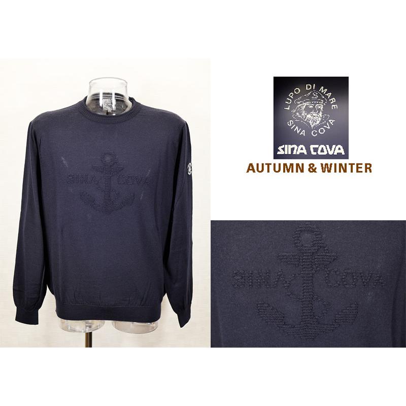 SINA COVA モックネックセーター ユニセックス ノベルティバッグ付