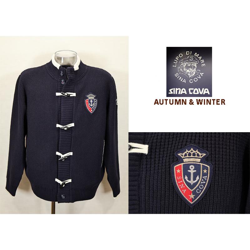 SINA COVA ダッフルコート メンズ】Pコート/ダッフルコート