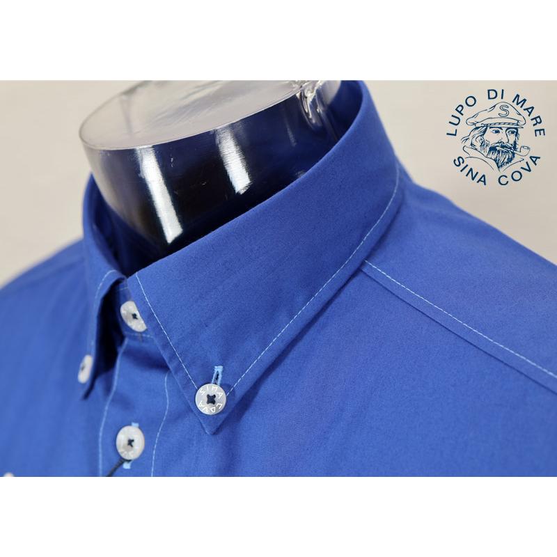 ★２０２５ 春夏　新作・３０%OFF・ シナコバ【*001*】バックプリント半袖ボタンダウンシャツ＜Lサイズ・LLサイズ＞-ef110・ef111 | SINA COVA | 04