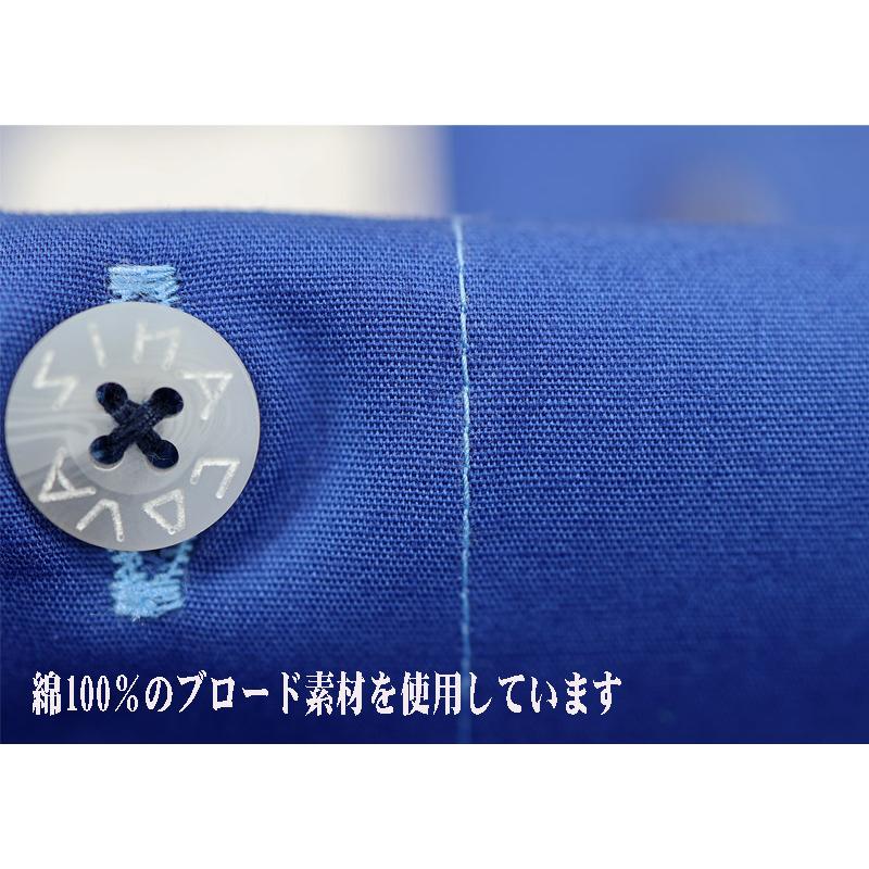 ★２０２５ 春夏　新作・３０%OFF・ シナコバ【*001*】バックプリント半袖ボタンダウンシャツ＜Lサイズ・LLサイズ＞-ef110・ef111 | SINA COVA | 05