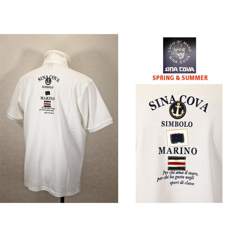 ★２０２５ 春夏　新作・３０%OFF・ シナコバ【*001*】半袖ポロシャツ＜Lサイズ・LLサイズ＞-ef120・ef121 | SINA COVA | 01